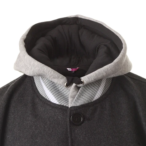 Akomplice - Hooded Varsity Jacket