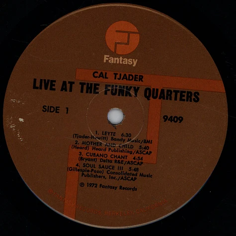 Cal Tjader - Live At The Funky Quarters