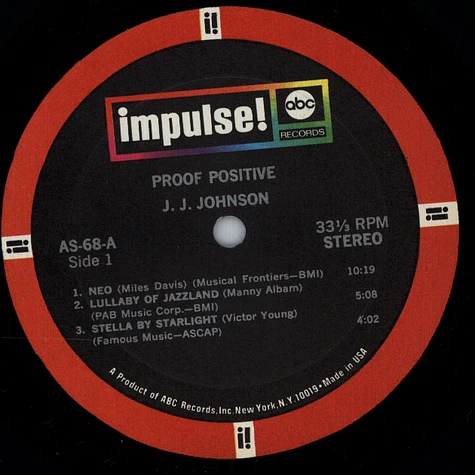 J.J. Johnson - Proof Positive