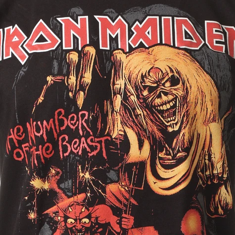 Iron Maiden - Number Of The Beast Graphic T-Shirt