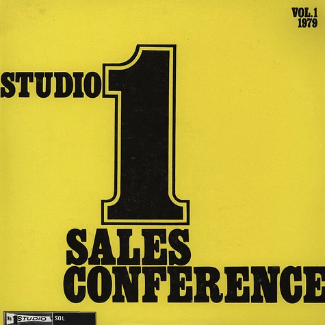 V.A. - Studio One Sales Conference Volume 1 - 1979