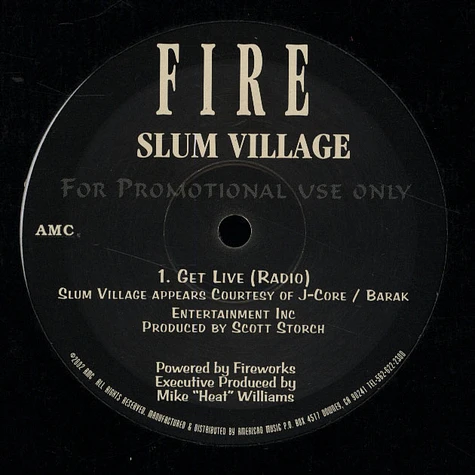 Slum Village - Get live