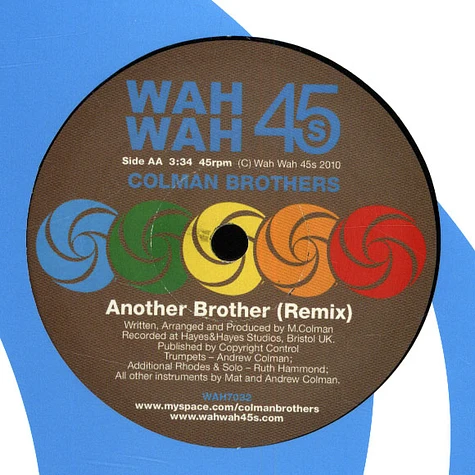 Colman Brothers - Another Brother