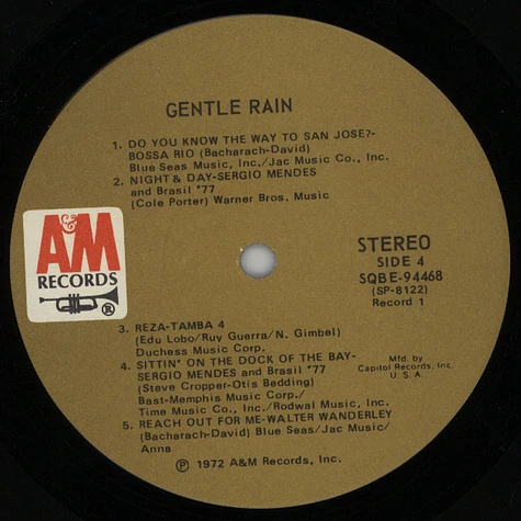 Sérgio Mendes & Brasil '77 - Gentle Rain