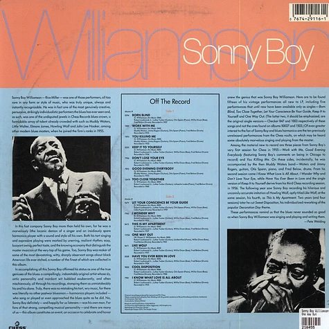 Sonny Boy Williamson - One Way Out