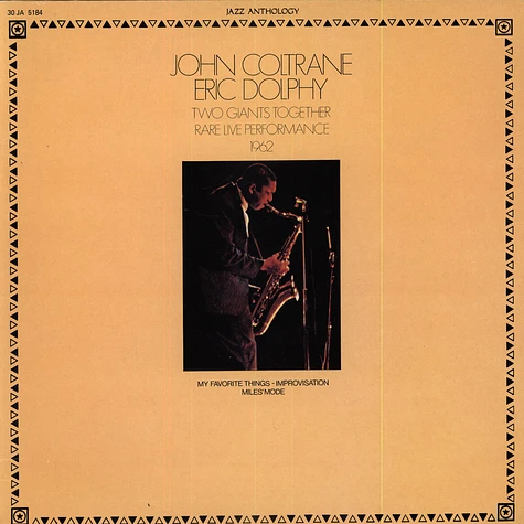 John Coltrane / Eric Dolphy - Two Giants Together - Rare Live Performance 1962