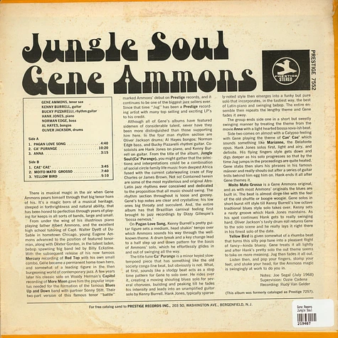 Gene Ammons - Jungle Soul