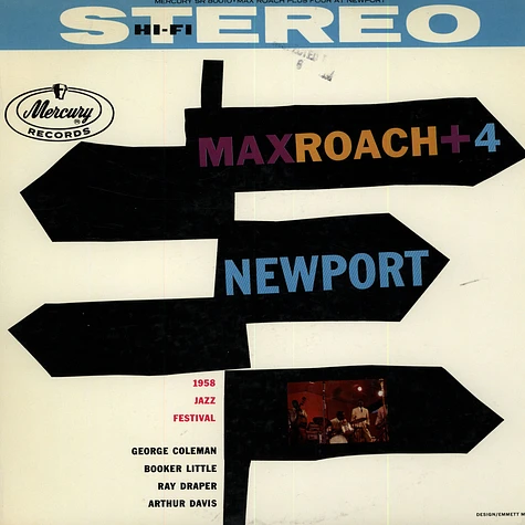 Max Roach Plus Four - Max Roach Plus Four At Newport