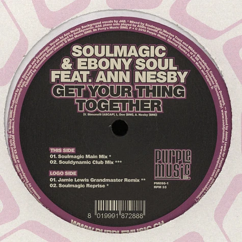 Soulmagic & Ebony Soul - Get Your Thing Together