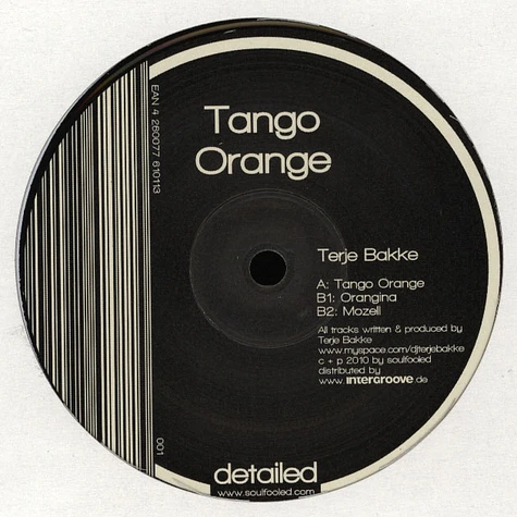 Terje Bakke - Tango Orange