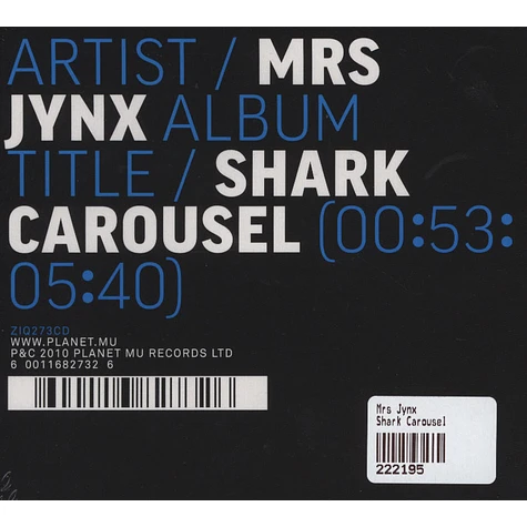 Mrs Jynx - Shark Carousel