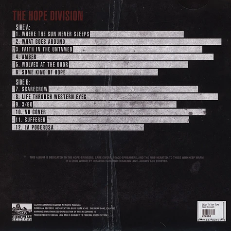 Stick To Your Guns - Hope Division