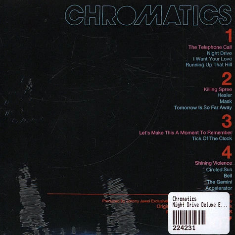 Chromatics - Night Drive Deluxe Edition