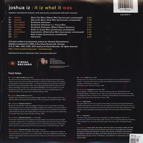 Joshua Iz - It Iz What It Iz
