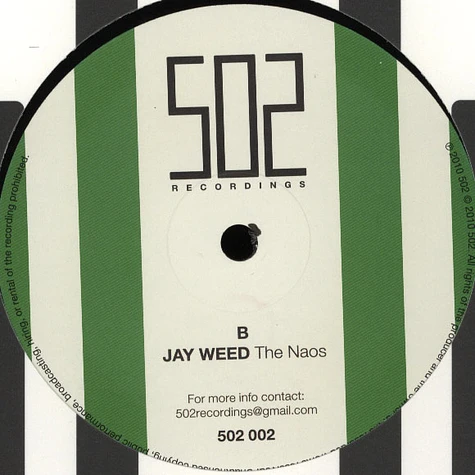 Jay Weed - Prism / The Naos