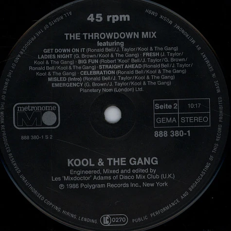 Kool & The Gang - Stone Love (Club Mix)