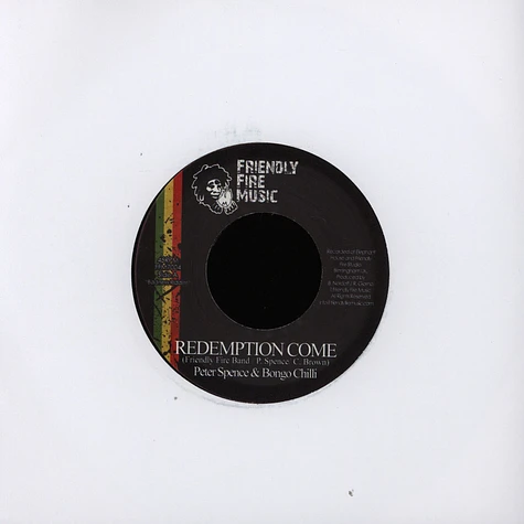 Peter Spence & Bongo Chilli - Redemption Come