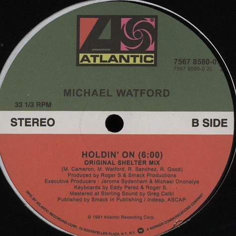 Rudoulpho / Michael Watford - Sunday Afternoon / Holdin' On