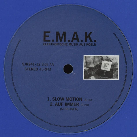 E.M.A.K. (Electronische Musik Aus Köln) - Tanz In Den Himmel EP