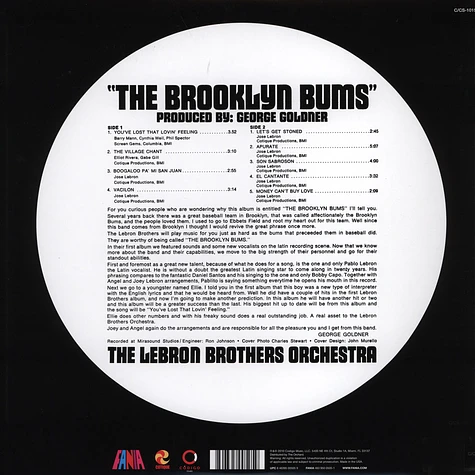 Lebron Brothers - Brooklyn Bums