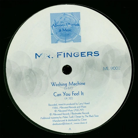 Mr. Fingers - Washing Machine