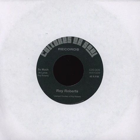 Roy Roberts - So Much In Love / You Move Me