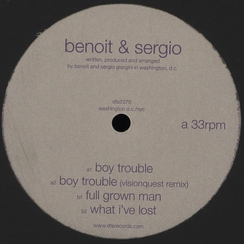 Benoit & Sergio - Boy Trouble
