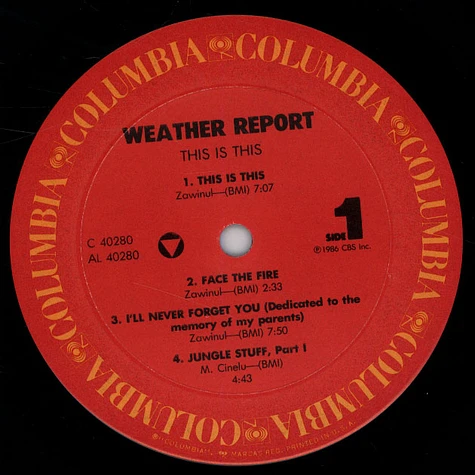 Weather Report - This Is This