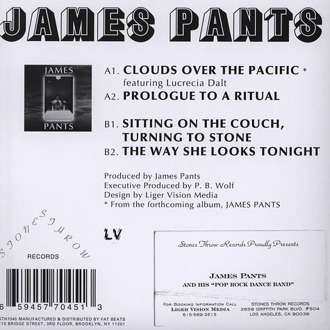 James Pants - Clouds Over The Pacific