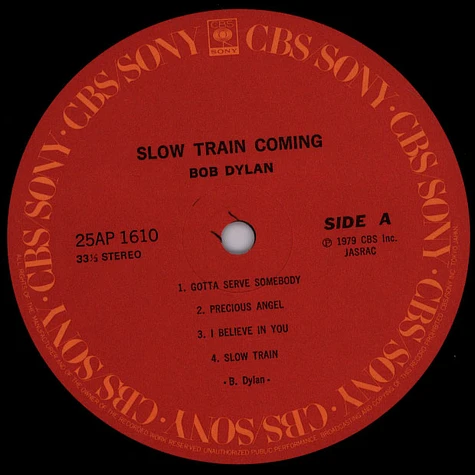 Bob Dylan - Slow Train Coming