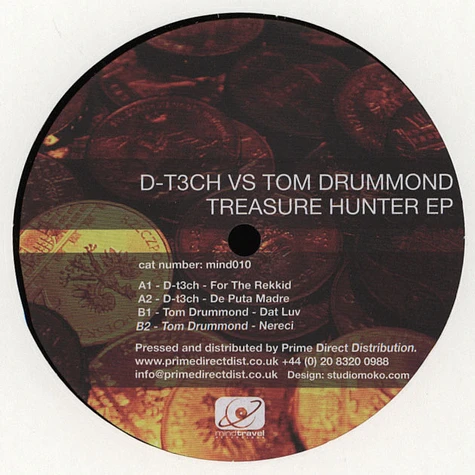 D-t3ch Vs Tom Drummond - Treasure Hunter EP