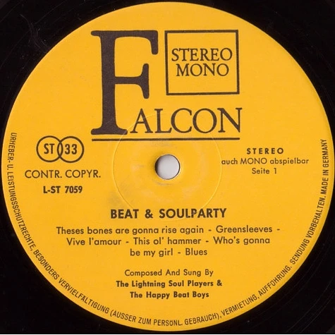 Lightning Soul Players & The Happy Beat Boys - Beat & Soulparty