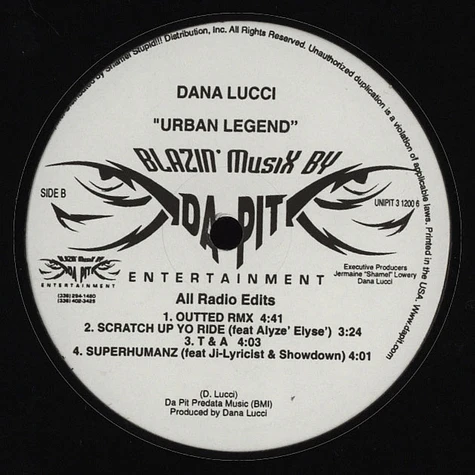 Dana Lucci - Urban Legend