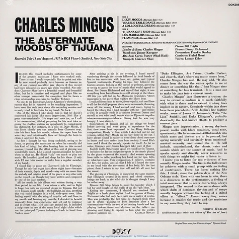Charles Mingus - The Alternate Moods Of Tijuana