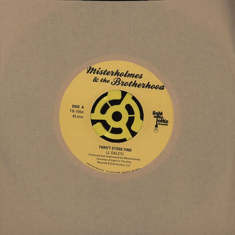 Misterholmes & The Brother Hood / CSC Funk Band - Thrift Store Find