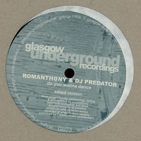 Romanthony & DJ Predator - Do You Wanna Dance