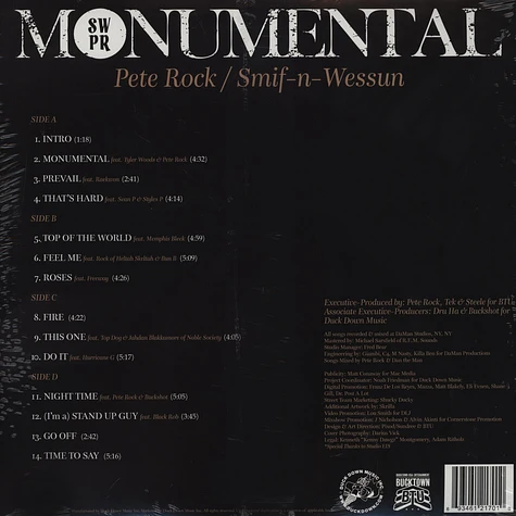 Pete Rock & Smif-N-Wessun - Monumental