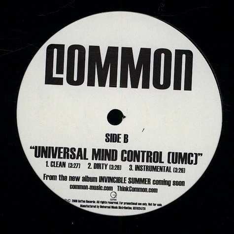 Common - Announcement / Universal Mind Control (UMC)