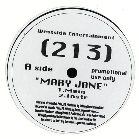 213 (Snoop Dogg, Nate Dogg & Warren G) - Mary Jane