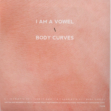 I Am A Vowel - Body Curves