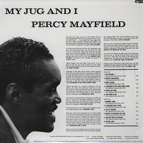 Percy Mayfield - My Jug And I