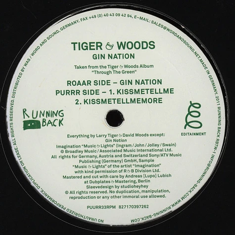 Tiger & Woods - Gin Nation