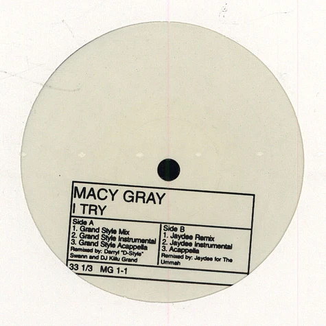 Macy Gray - I try (Grand Style Mix)