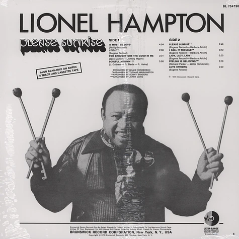 Lionel Hampton - Please Sunrise