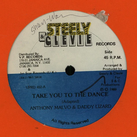 Anthony Malvo & Daddy Lizzard - Take You To The Dance