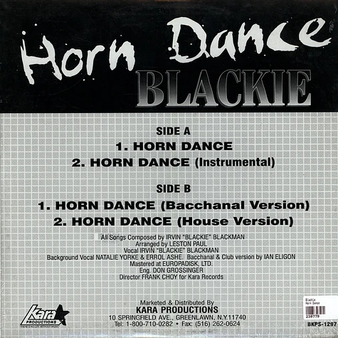 Blackie - Horn Dance