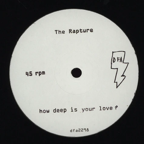 The Rapture - How Deep Is Your Love