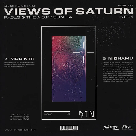 Ras G & The Alkebulan Space Program x Sun Ra - Views Of Saturn #1