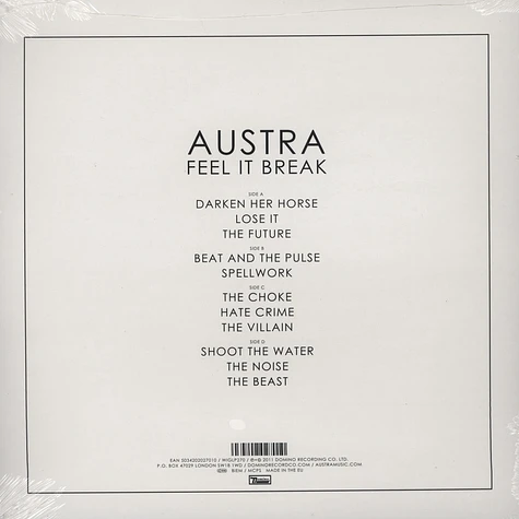 Austra - Feel It Break