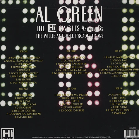 Al Green - The Hi Singles A's & B's